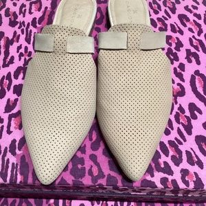 Caslon mule shoes 7M nude